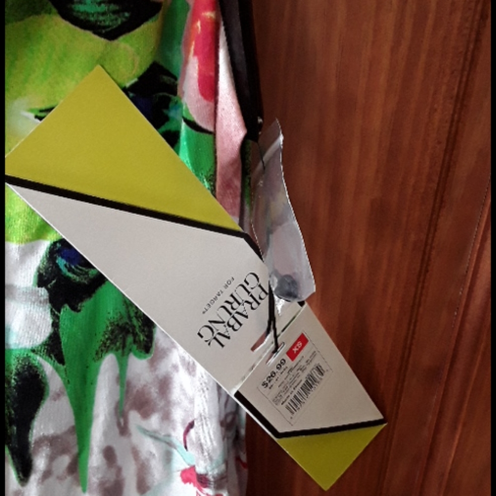 Colorful mixed material cotton/mesh tank - Picture 3 of 3